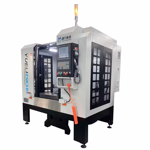 Máquina roscadora y perforadora de torreta de alta precisión