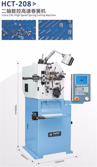 Máquina automática de bobinado de resortes de compresión CNC de ofertas mensuales 3 ejes 0,1